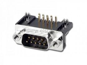 WT do druku kątowy 9 pin r-9,4mm DRB-09 RS232