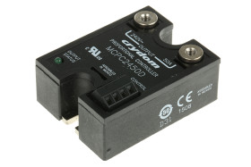Przekaźnik półprzewodnikowy Montaż na panelu 50 A Sensata Crydom 280 V rms