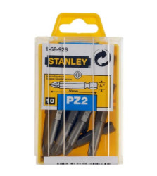 Końcówka wkrętaka Sześciokątny l. elementów: 10 rozmiar: 1/4 in Bit Stanley