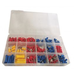 Zestaw konektorów izolowanych 18 typów 300szt / 010899 aks