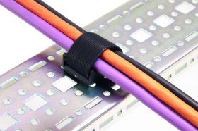 Velcro strap base, max. bundle Ø 35 mm, PA-GV, (L x W) 180 x 20 mm, 3011-254-180C