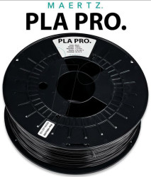 PMMA-1009-001 Maertz PLA Pro Black 1.75 mm 1000 g