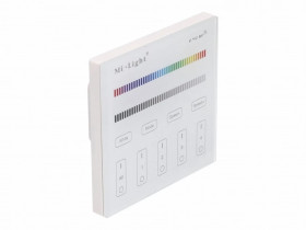 Panel MiLight 4strefy RGBW 230V biały sterownik T3