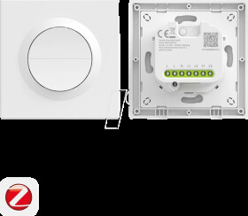 MINI-ZB2GS-E 2-Channel Wall Switch, Zigbee