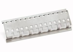 Szyna montażowa 1m metalowa z perforacją do obejm do ekranów 790-145