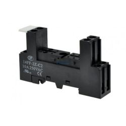podstawka przekaźnika na panel/szyna DIN 14FF-2Z-C2 HONGFA