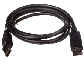 Kabel połączeniowy DisplayPort 1.2 Typ DP/DP, M/M czarny 2m AK-340100-020-S