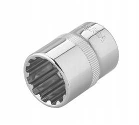 Klucz nasadowy 1/2" SPLINE 12mm Verkatto CB-73590