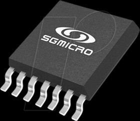 SGM8634XS14/TR 4-fold rail-to-rail OP, 2.0- 5.5 V, 6 MHz, 3.7 V/µs, SO-14