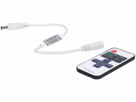 Sterownik LED Mono 1x6A 10-key RF 5-24V Prescot