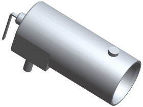 Złącze koncentryczne Montaż na płytce drukowanej Żeński 50Ω typ złącza Złącze BNC Przepust