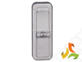 Wyłącznik przelotowy srebrny WSR-940-SRB ZAMEL