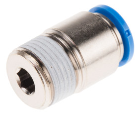 Złączka pneumatyczna R 3/8 męskie Wciskane 10 mm Festo Adapter gwintowany prosty R 3/8 męskie