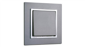 Magic Łącznik Dwubiegunowy Biały/Chrom Wp-9 M