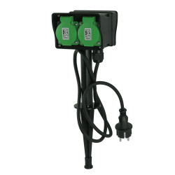 Przedłużacz wbijany rozgałęziacz ogrodowy PW-2/4 OG/0010