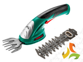 Trymer, nożyce akumulatorowe do trawy i żywopłotu 7.2V Li-Ion 1,3Ah 52G311 VERTO