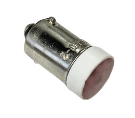 Lampka kontrolna Czerwony 12V BA9 LED średnica 10.6mm
