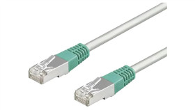 F/Utp5-Cca-Cr-100 Patch Cord F/Utp 5E Linka Cca Pvc Szary 10M 26Awg