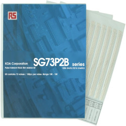 Zestaw rezystorów, seria: SG73P, Gruba folia, Montaż powierzchniowy, l. elementów: 7300, 10Ω → 10kΩ