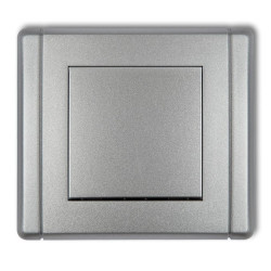 FLEXI Łącznik jednobiegunowy srebrny metalik 7FWP-1