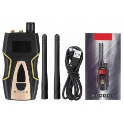 Wykrywacz lokalizator GPS kamer podsłuchów Mking MK8000 2 antenowy