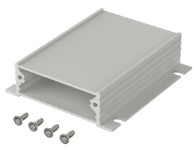 Bopla F 520-80 WL (97252080) - profil aluminiowy półotwarty do montażu naściennego (55,3 x 20,4 x 80 mm)