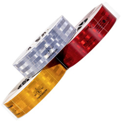 IWH 97618 Reflective tape Red 50mx50mm Marker Tape ECE-104 compliant