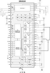 65-V max 3-phase gate driver with buck regulator, current shunt amplifiers & SPI