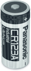 Lithium-battery, 3 V, CR17345, round cell, surface contact, CR-123PE/BN