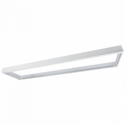 Rama montażowa do panelu led 1200x300x58 aluminium zatrzaskowa biała EC20814