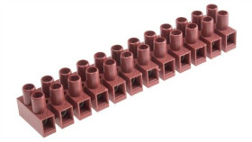 1.5Mm2 Złącze Wtykowe Do Druku Ciemnobrązowy 12-Żyłowe, Śruba, 450 V Montaż...