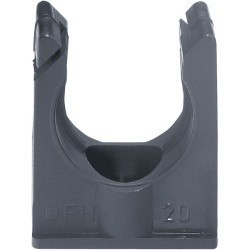 LAPP 61806710 SILVYN&#xAE; SPLIT COS Black PA 66 Conduit Clip 19.8mm