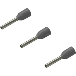 Rittal 4050.743 Ferrule 0.75 mm² Partly Insulated Grey 500 pcs