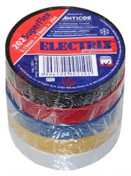 Taśma ELECTRIX 202SF PCW "Tęcza" 5 rolek 19mmx20m