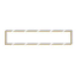 Ramka wypełniająca pięciokrotna serii DECO złoty 29DRW-5