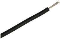 POM1.0C-SIL/0.6 Linka miedziana 1.0mm2 w pojedynczej izolacji silikonowej - czarna - długość 0.6mb - WYPRZEDAŻ - 1 szt. w magazy