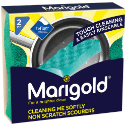Marigold 150561 Cleaning Me Softly Non-Scratch Scourers x 2 (Box 14)