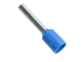 Tulejka izolowana kablowa 2,5/12 (NIEBIESKA) (100 szt)