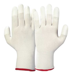 Rękawice robocze rozmiar: 9 materiał: Poliuretan zastosowanie: Montaż, przemysł motoryzacyjny, budownictwo, ratownictwo