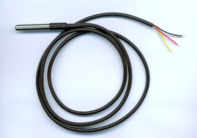 SENSOR DS18B20 CZUJNIK TEMPERATURY SONDA Z KABLEM 1m (SENSOR-DS18B20-01)