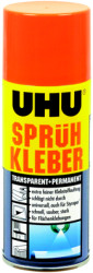 Spray adhesive 200 ml spray can, UHU SPRÜHKLEBER 200ML