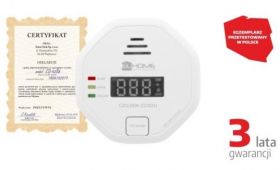 CZUJNIK CZADU EL HOME CD-92B8 DC 3V LC