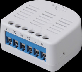 12127 Dual-channel relay with ZigBee repeater
