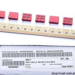 MKS40124704D00MD00 PET 47nF 1kV 10% R15.0 WIMA