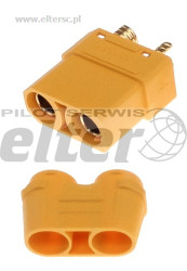 ZĹ‚Ä…cze XT90H-F ĹĽeĹ„skie na przewĂłd 40A