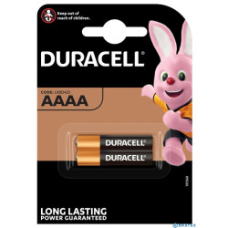bateria alkaliczna LR61 AAAA DURACELL blister 2 szt