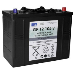 GNB Sonnenschein GF12105V GF-V Gel Battery 12V 105Ah VRLA Maintenance-free