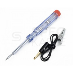 Próbnik detektor napięcia 6-24V neonówka samochodowa z krokodylkiem