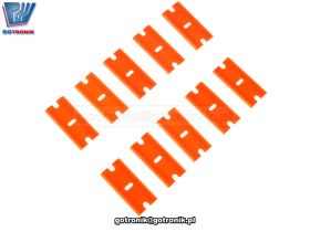 Plastikowe ostrze do usuwania kleju 10szt.