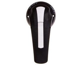 Pokrętło czarne do rozłączników GE025, GE315, GE0400, GE0251T4, GE0315T4, GE0400T4, przełączanie bezpośrednie GEX66ND